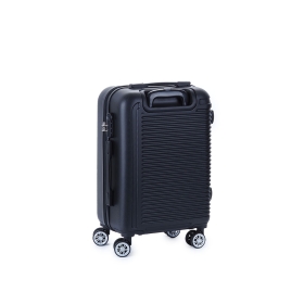 Walizka podróżna na kółkach mała do samolotu 55x40x23 twarda ABS SU625