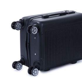 Walizka podróżna na kółkach mała do samolotu 55x40x23 twarda ABS SU625