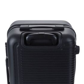 Walizka podróżna na kółkach mała do samolotu 55x40x23 twarda ABS SU625