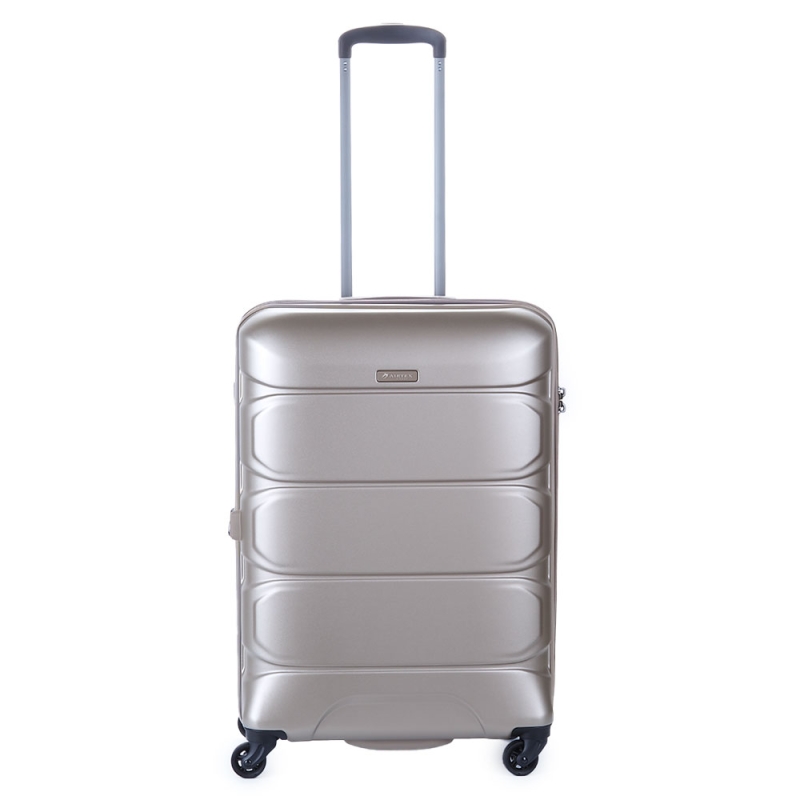 Walizka podróżna średnia na kółkach, polikarbon 80l Airtex 748