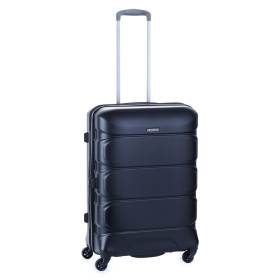 Walizka podróżna średnia na kółkach, polikarbon 80l Airtex 748