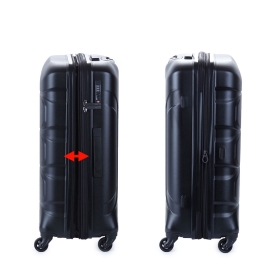 Walizka podróżna duża z zamkiem TSA, polikarbon 120l Airtex 748