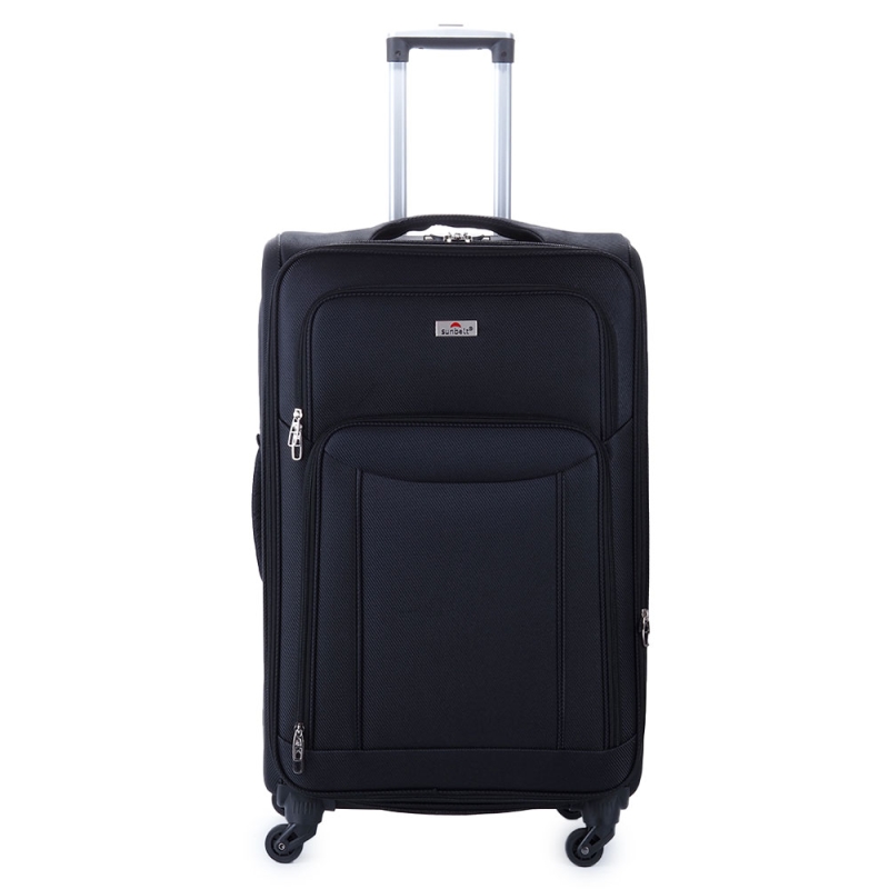 Walizka podróżna duża na kółkach, materiałowa, tania 100l 9774