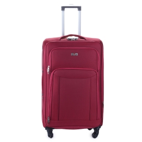 Walizka podróżna duża na kółkach, materiałowa, tania 100l 9774