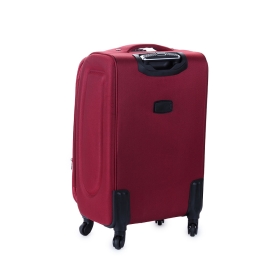 Walizka podróżna średnia na 4 kółkach materiałowa 70l 9774