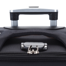 Walizka podróżna średnia na 4 kółkach materiałowa 70l 9774