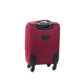 Walizka podróżna mała na kółkach kabinowa, materiałowa 40l 9774