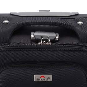 Walizka podróżna mała na kółkach kabinowa, materiałowa 40l 9774