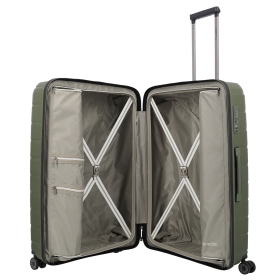 Walizka podróżna na kółkach duża 100l polipropylen TSA Air Base 75349