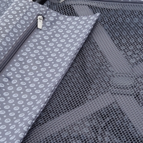 Walizka podróżna średnia na kółkach, polikarbon 60 l TSA Airtex 7295