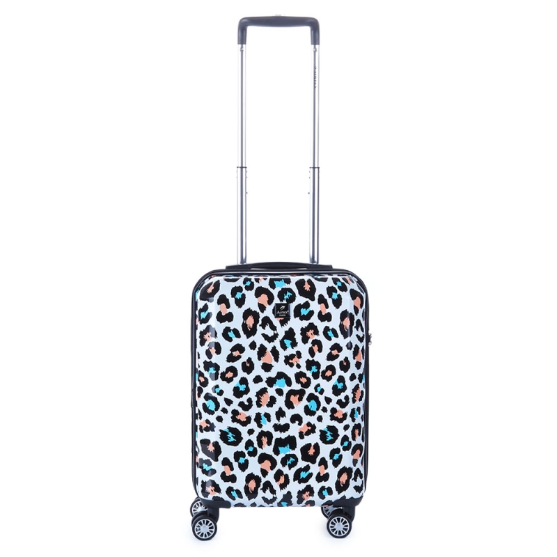 Walizka podróżna do samolotu  55x35x20 poliwęglan 40l Airtex 7295