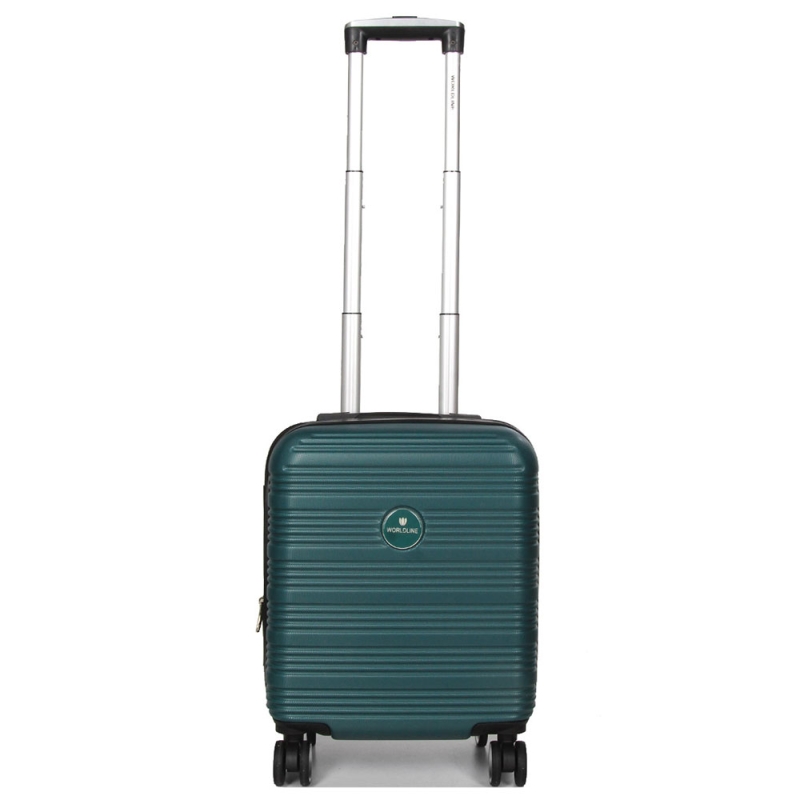 Mała walizka podróżna na kółkach kabinowa 45x35x20 30l Worldline 805