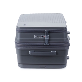 Walizka podróżna duża na kółkach, polipropylen TSA 120l Airtex 658