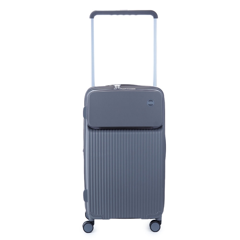 Walizka podróżna średnia na kółkach, polipropylen TSA 70l Airtex 658