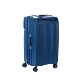 Walizka podróżna średnia na kółkach, polipropylen TSA 70l Airtex 658