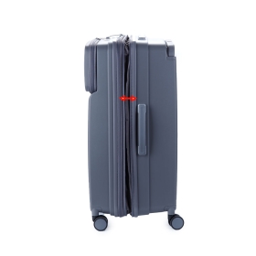 Walizka podróżna średnia na kółkach, polipropylen TSA 70l Airtex 658