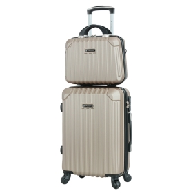 Zestaw mała walizka z kuferkiem podróżnym 55x40x23 Madisson 44202