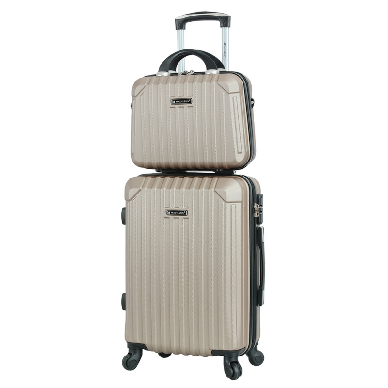 Zestaw mała walizka z kuferkiem podróżnym 55x40x23 Madisson 44202