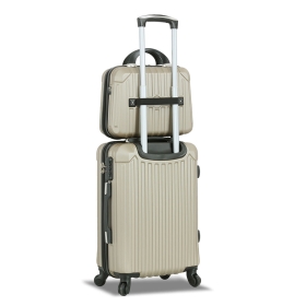 Zestaw mała walizka z kuferkiem podróżnym 55x40x23 Madisson 44202