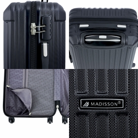 Zestaw mała walizka z kuferkiem podróżnym 55x40x23 Madisson 44202