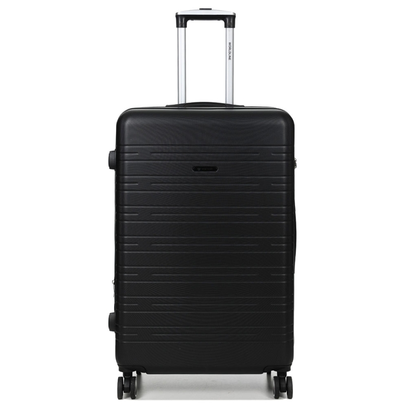 Walizka podróżna duża na kółkach twarda ABS, poszerzana 100 l TSA 627