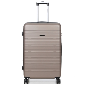 Walizka podróżna duża na kółkach twarda ABS, poszerzana 100 l TSA 627