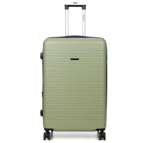 Walizka podróżna duża na kółkach twarda ABS, poszerzana 100 l TSA 627