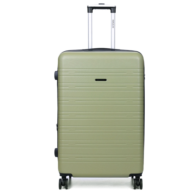 Walizka podróżna duża na kółkach twarda ABS, poszerzana 100 l TSA 627