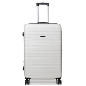 Walizka podróżna duża na kółkach twarda ABS, poszerzana 100 l TSA 627