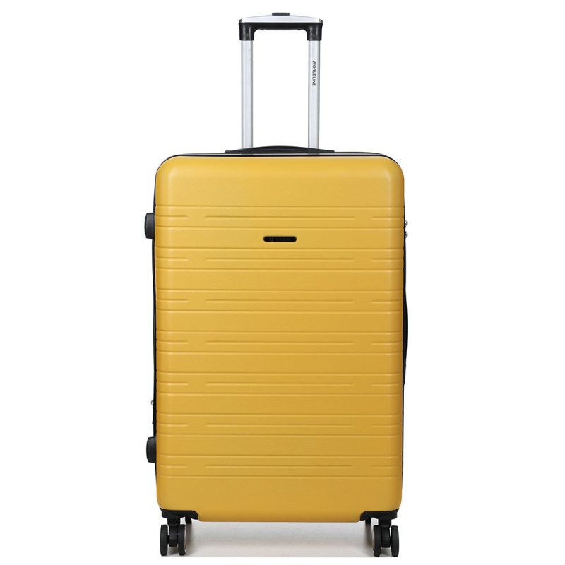 Walizka podróżna duża na kółkach twarda ABS, poszerzana 100 l TSA 627