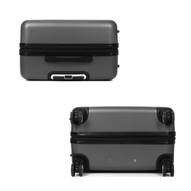 Walizka podróżna duża na kółkach twarda ABS, poszerzana 100 l TSA 627