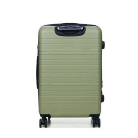 Walizka podróżna średnia na kółkach twarda ABS, poszerzana 70 l TSA 627