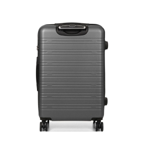 Walizka podróżna średnia na kółkach twarda ABS, poszerzana 70 l TSA 627