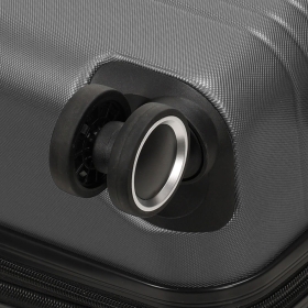 Walizka podróżna średnia na kółkach twarda ABS, poszerzana 70 l TSA 627