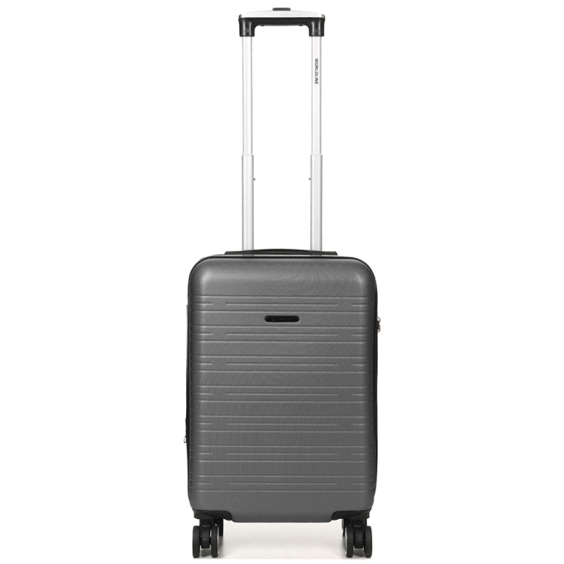 Walizka podróżna mała do samolotu 55x35x23 twarda ABS 40 l 627