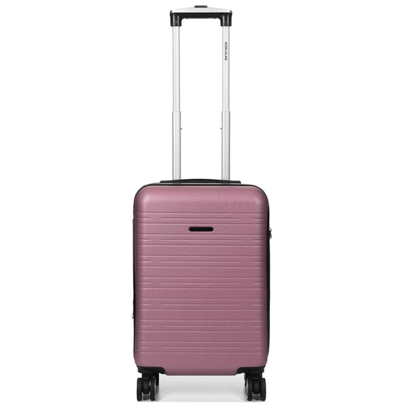 Walizka podróżna mała do samolotu 55x35x23 twarda ABS 40 l 627