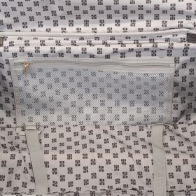 Walizka podróżna duża na kółkach miękka z wzorem 120 l Snowball 39204