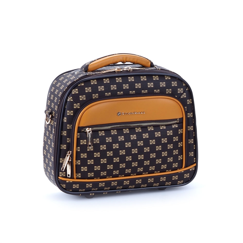 Duży kuferek podróżny na kosmetyki, kosmetyczka 12 l Snowball 39204