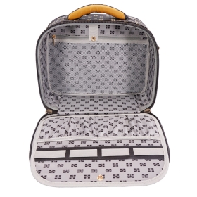 Duży kuferek podróżny na kosmetyki, kosmetyczka 12 l Snowball 39204