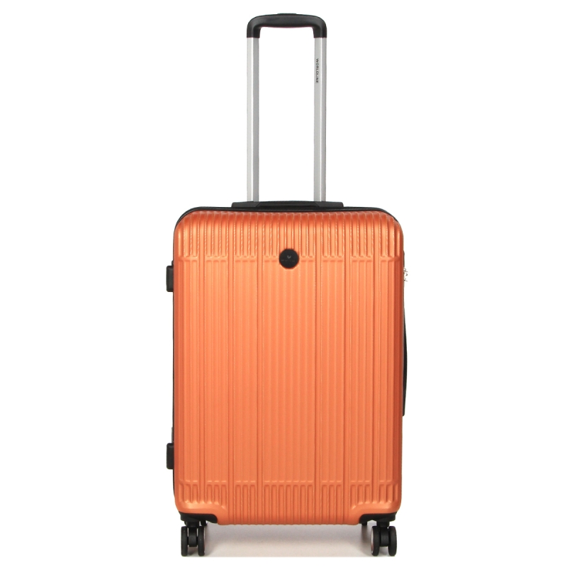 Walizka podróżna średnia na 4 kółkach twarda ABS 60 l Worldline 630