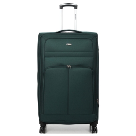 Walizka podróżna na kółkach bardzo duża materiałowa XXL 120l 619