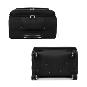 Walizka podróżna na kółkach bardzo duża materiałowa XXL 120l 619