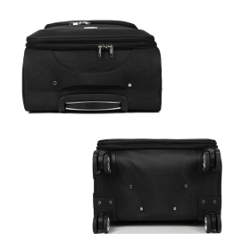 Walizka podróżna średnia na kółkach z poszerzeniem, miękka 60l 619