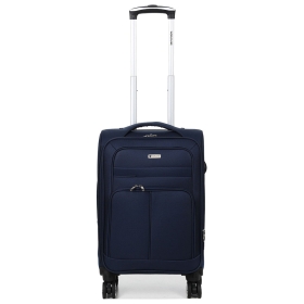 Mała walizka podróżna na kółkach kabinowa, materiałowa 40l 619