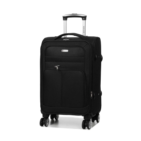 Mała walizka podróżna na kółkach kabinowa, materiałowa 40l 619