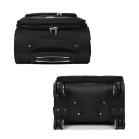 Mała walizka podróżna na kółkach kabinowa, materiałowa 40l 619