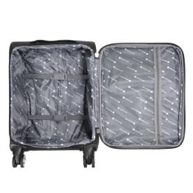 Mała walizka podróżna na kółkach kabinowa, materiałowa 40l 619