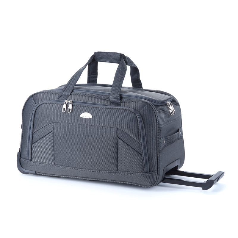 Średnia torba podróżna na kółkach usztywniana 50l Laurent FB1