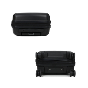 Walizka 55x40x20 mała do samolotu, kabinowa 40 l polipropylen 289/20