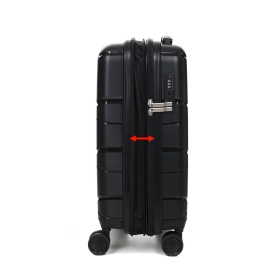 Walizka 55x40x20 mała do samolotu, kabinowa 40 l polipropylen 289/20